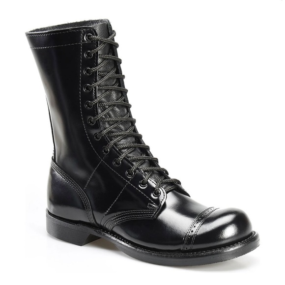 Corcoran Mens 8.5 D 1500 ORIGINAL 10" Soft Toe Non-Insulated Jump Boots Military - Picture 1 of 13